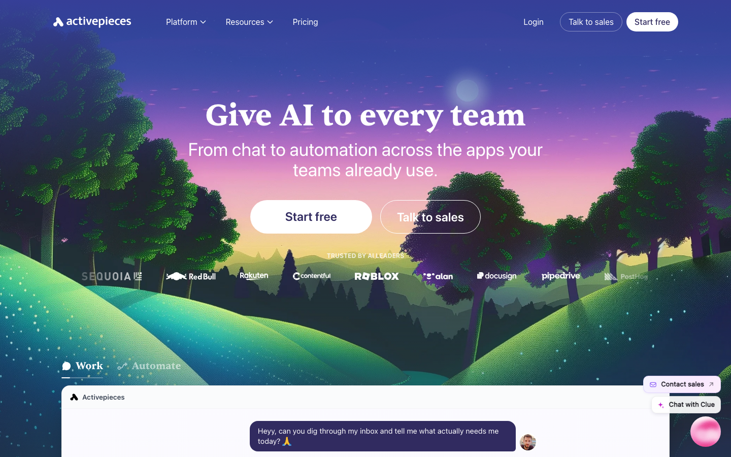 Activepieces screenshot