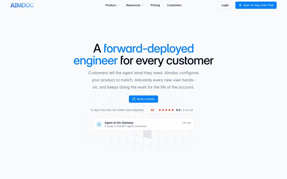 Aimdoc homepage