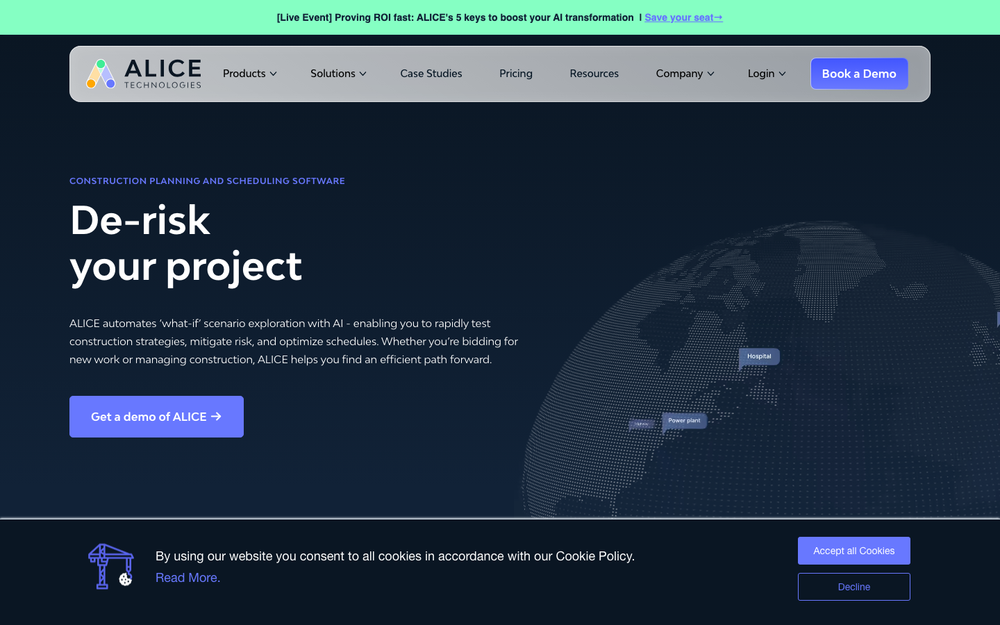ALICE Technologies screenshot