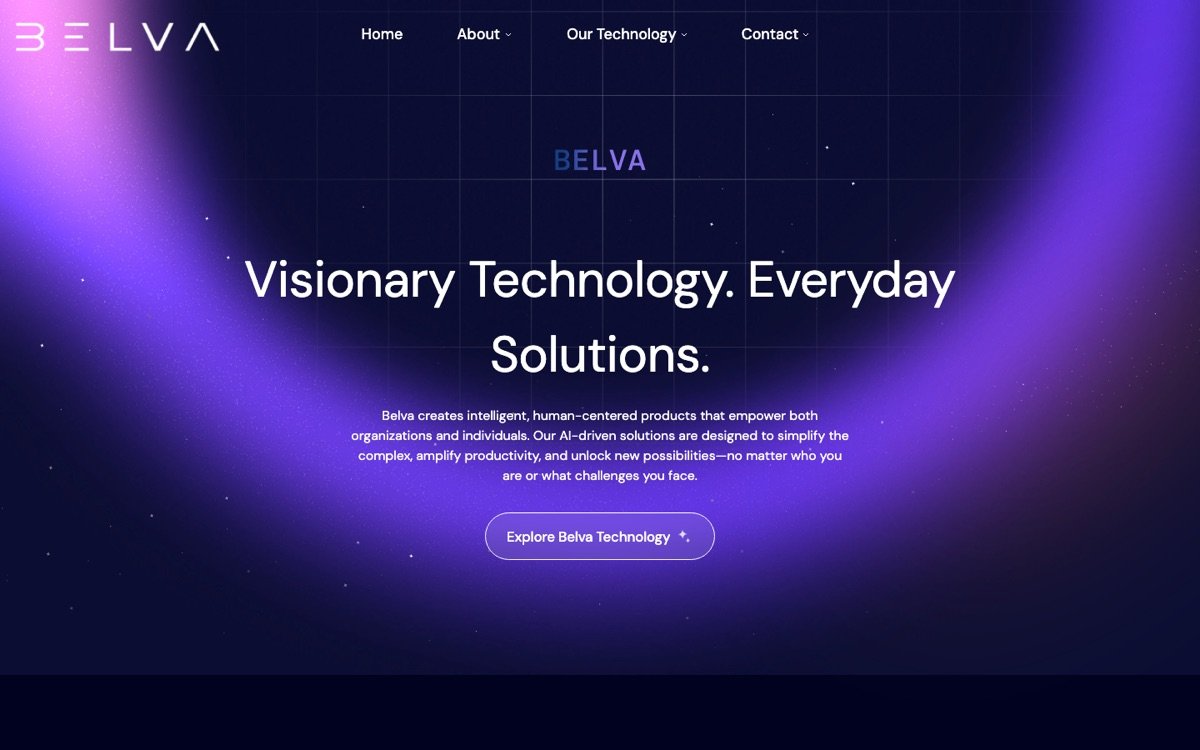 Belva homepage