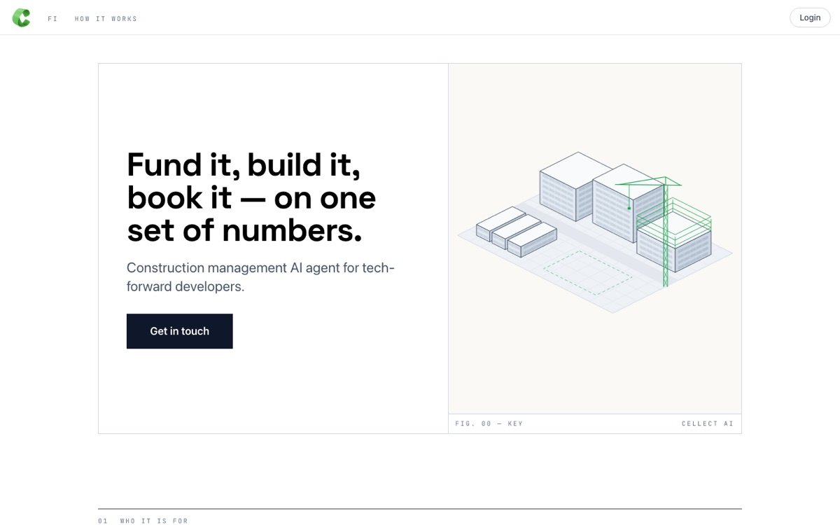 Cellect homepage