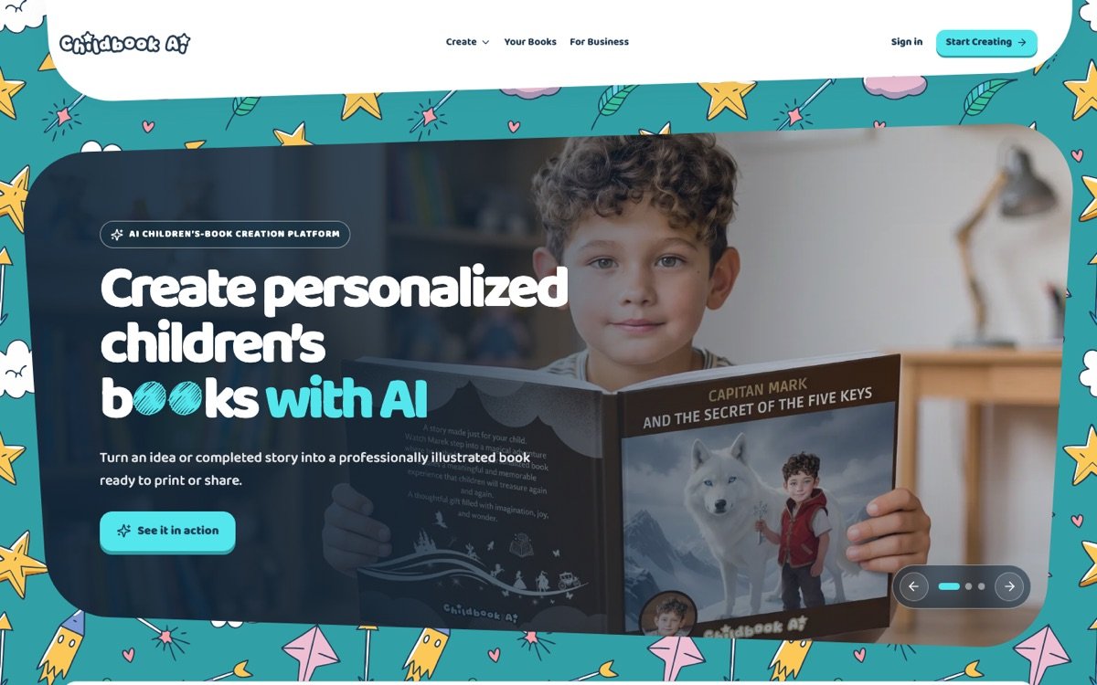 Child Book homepage