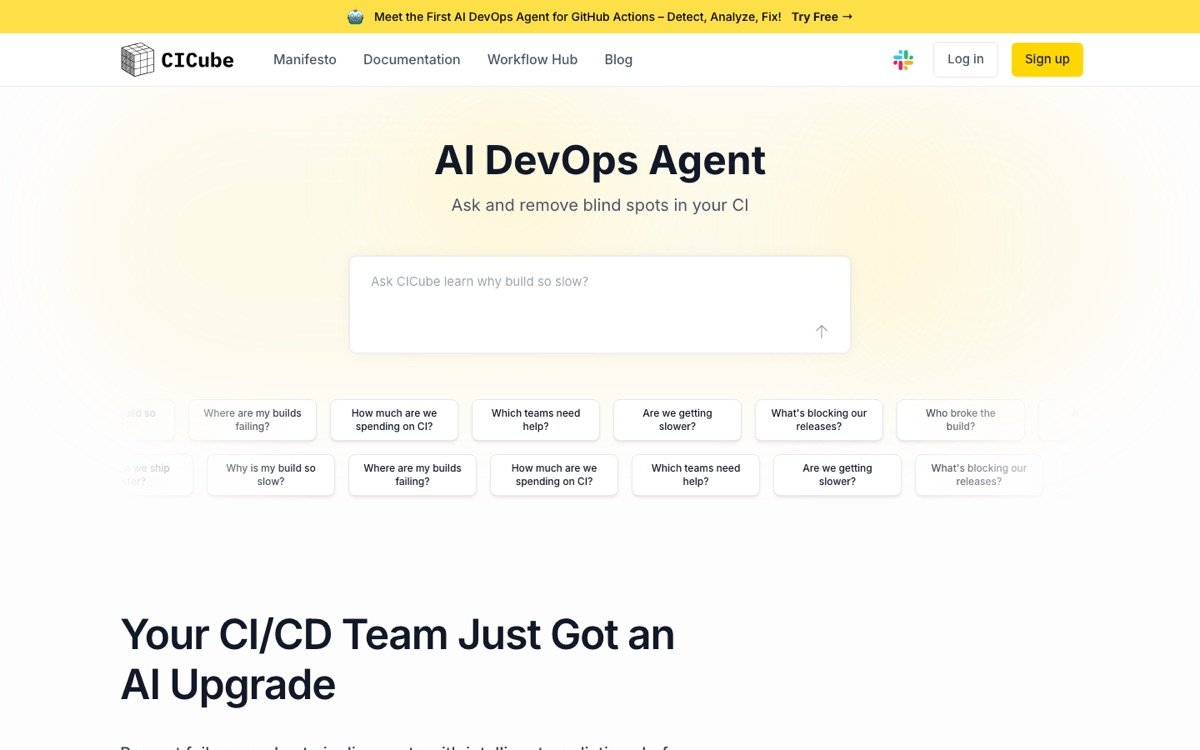 Cicube homepage