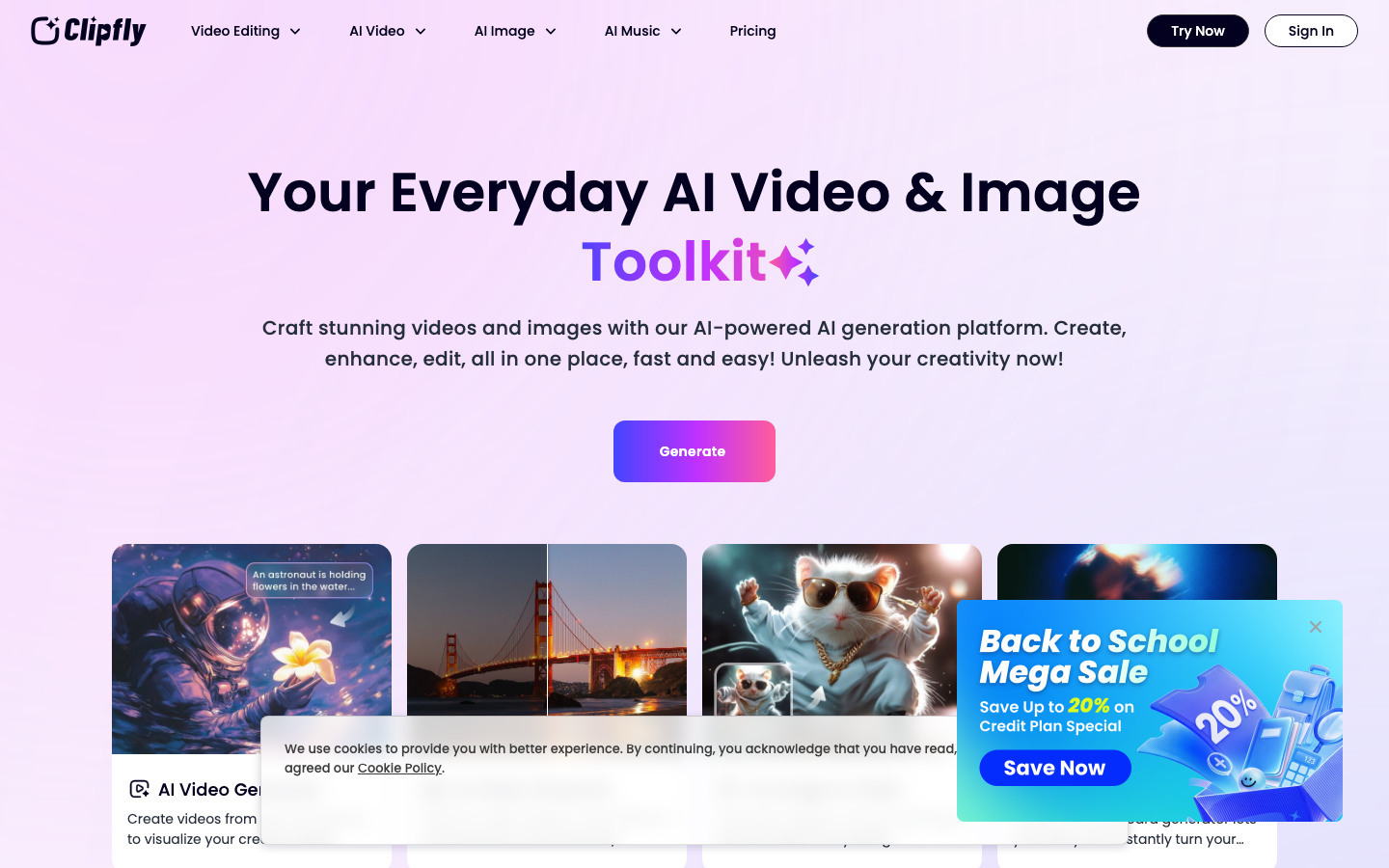 Clipfly screenshot