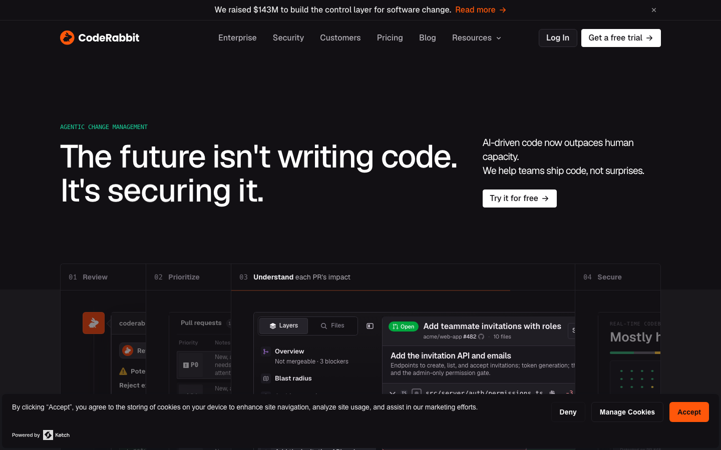 CodeRabbit screenshot