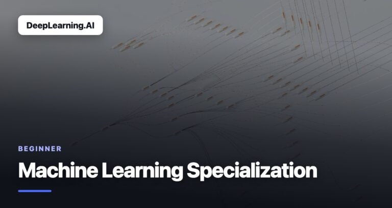 Machine Learning Specialization