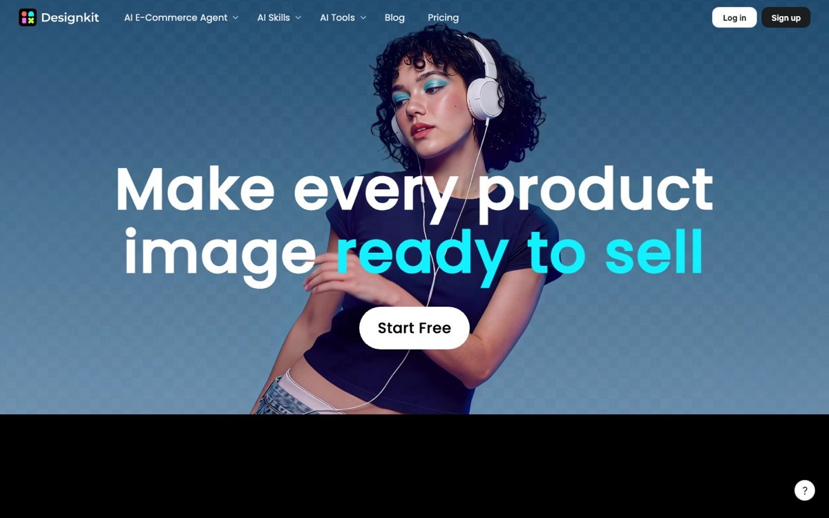 Designkit homepage