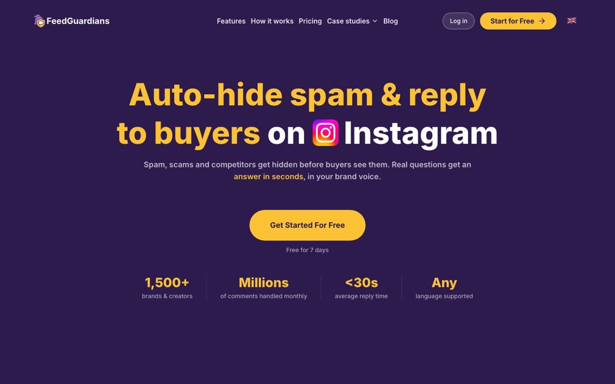 Feedguardians homepage
