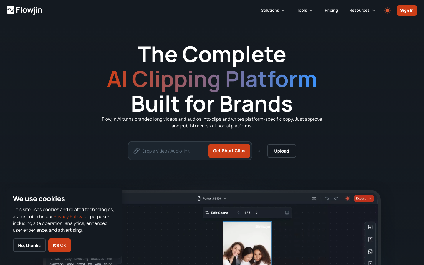 Flowjin screenshot