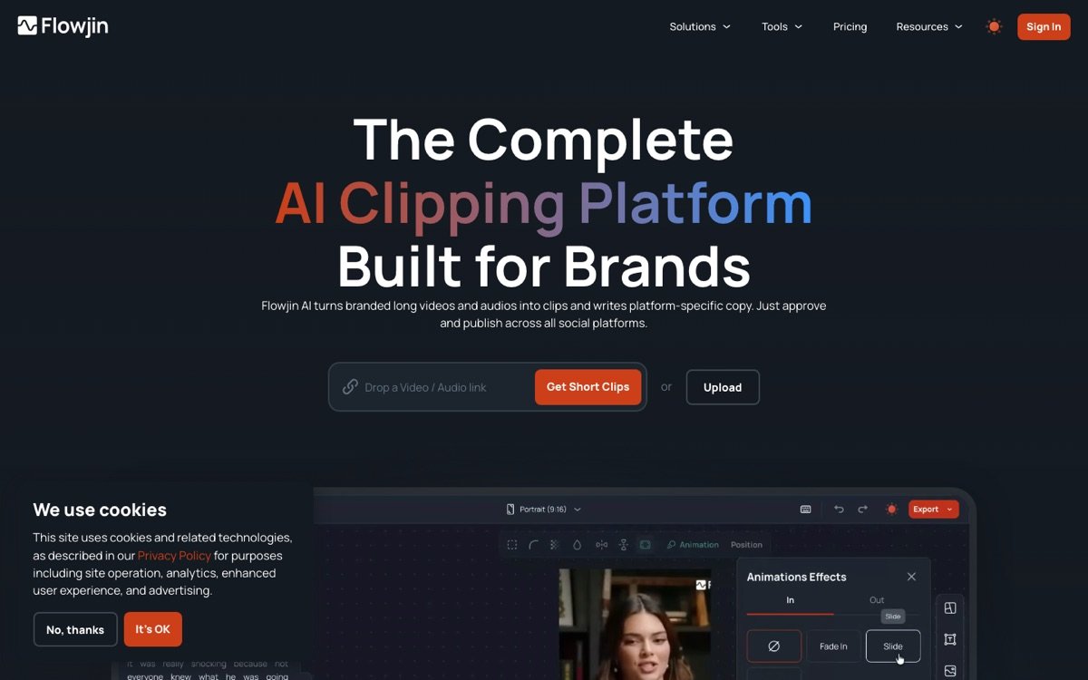 Flowjin homepage