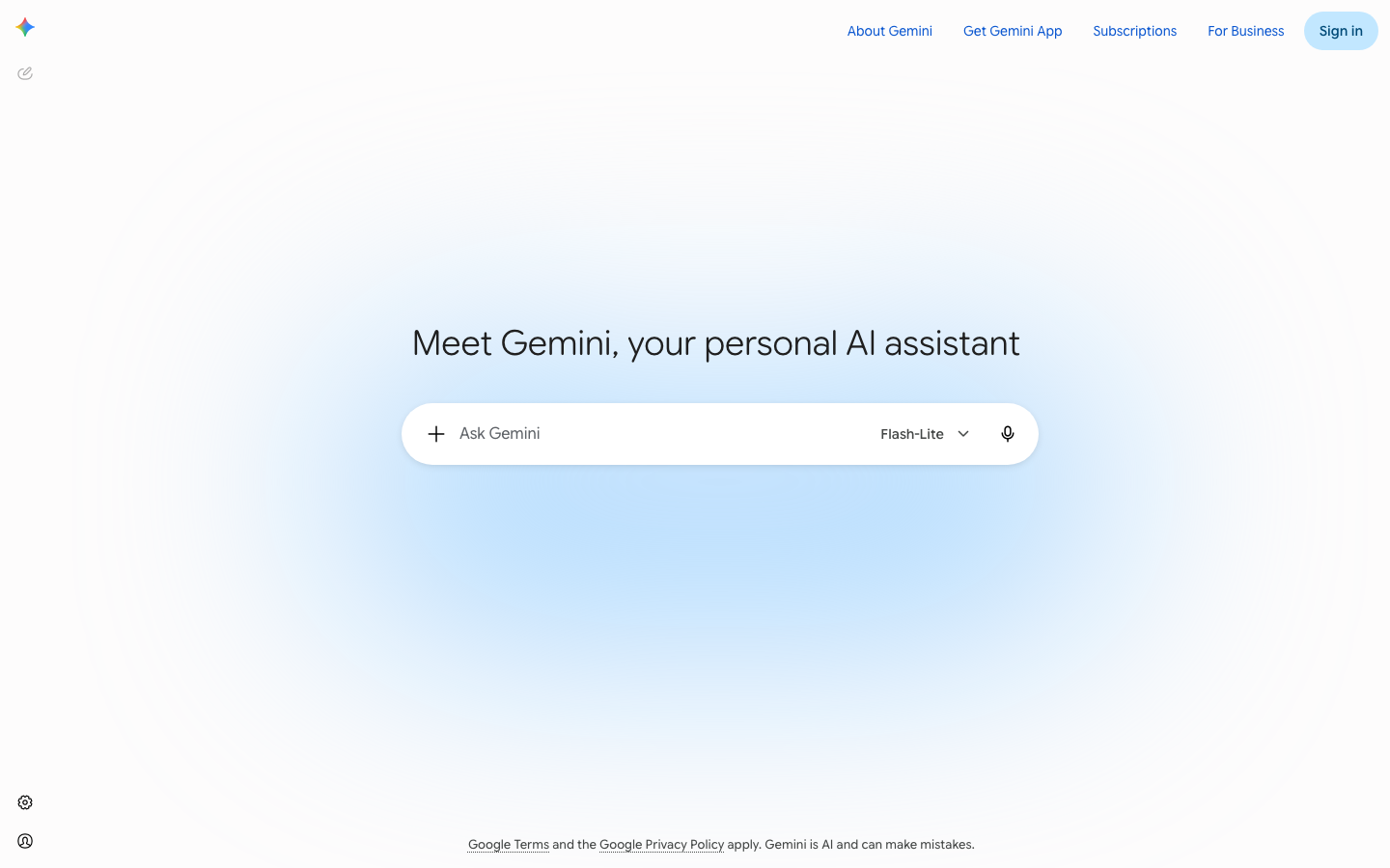 Gemini screenshot