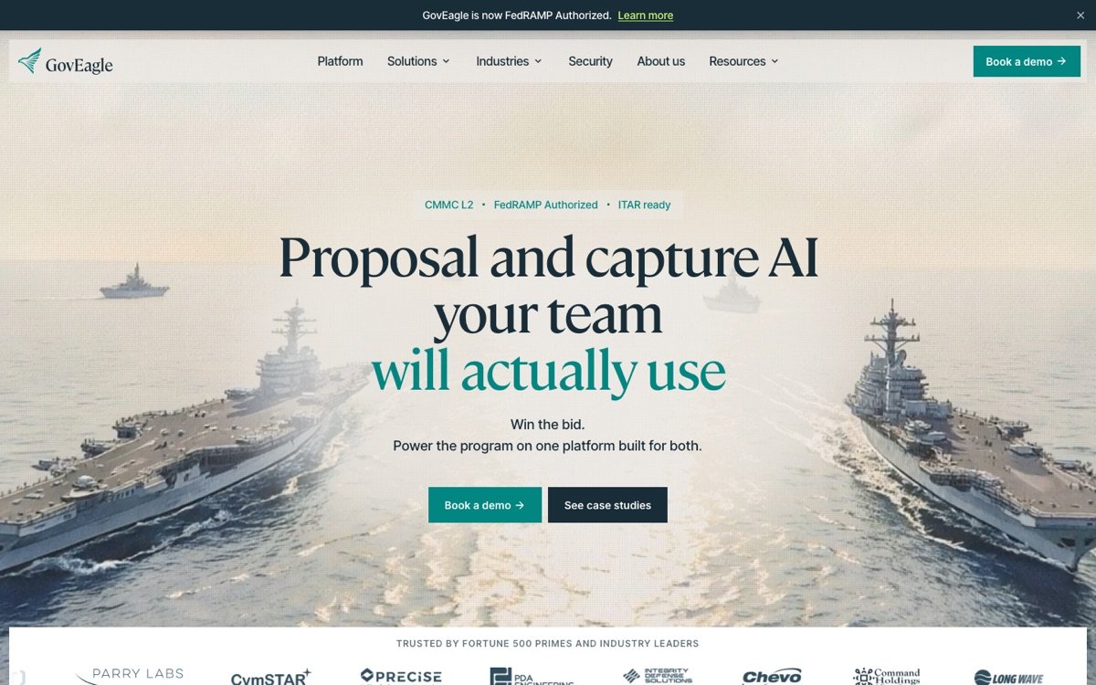 Goveagle homepage