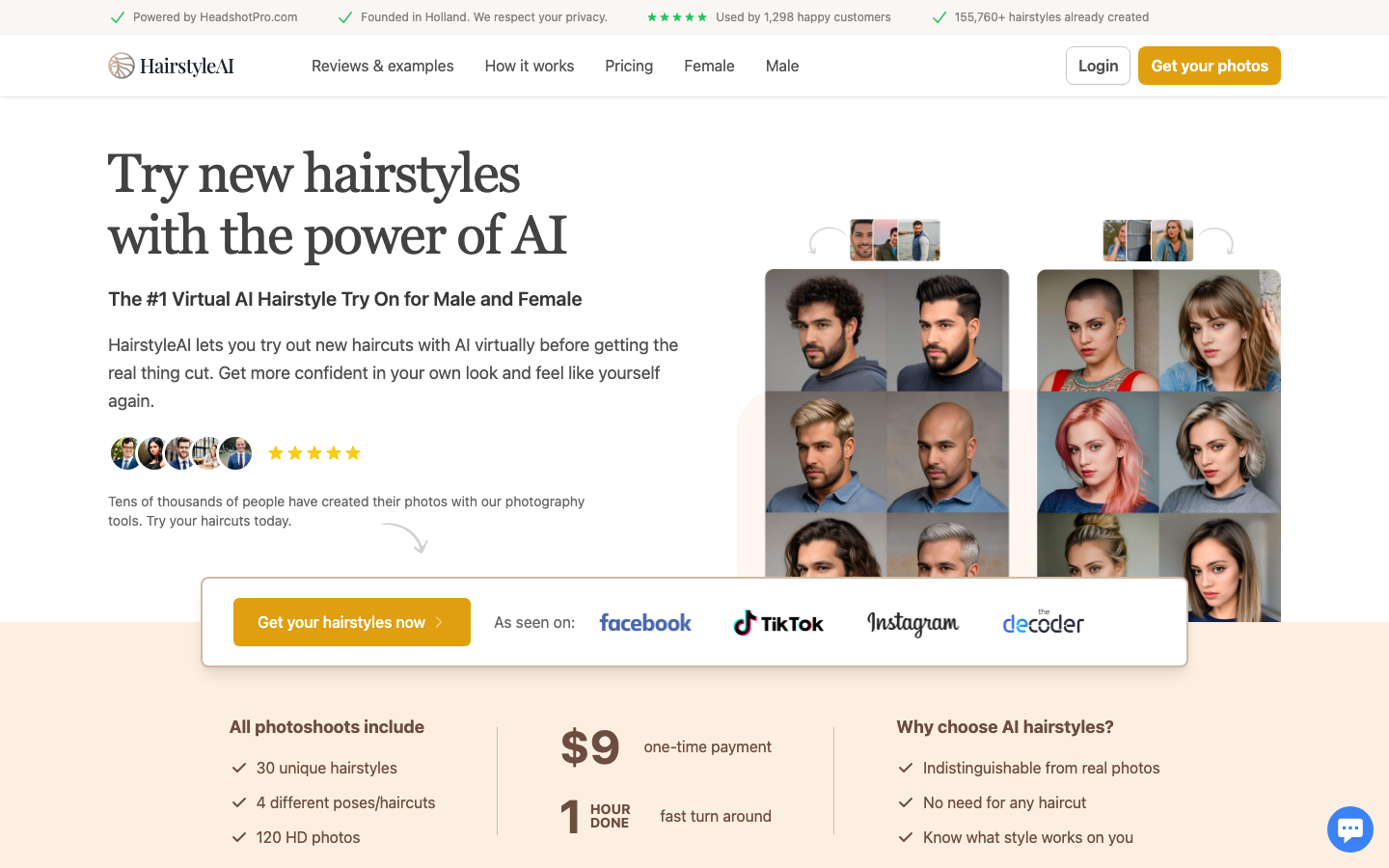 Hairstyle Ai screenshot