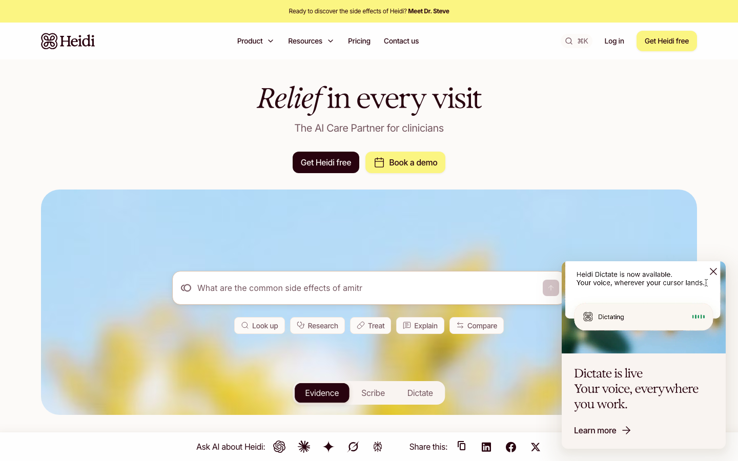 Heidi Health screenshot