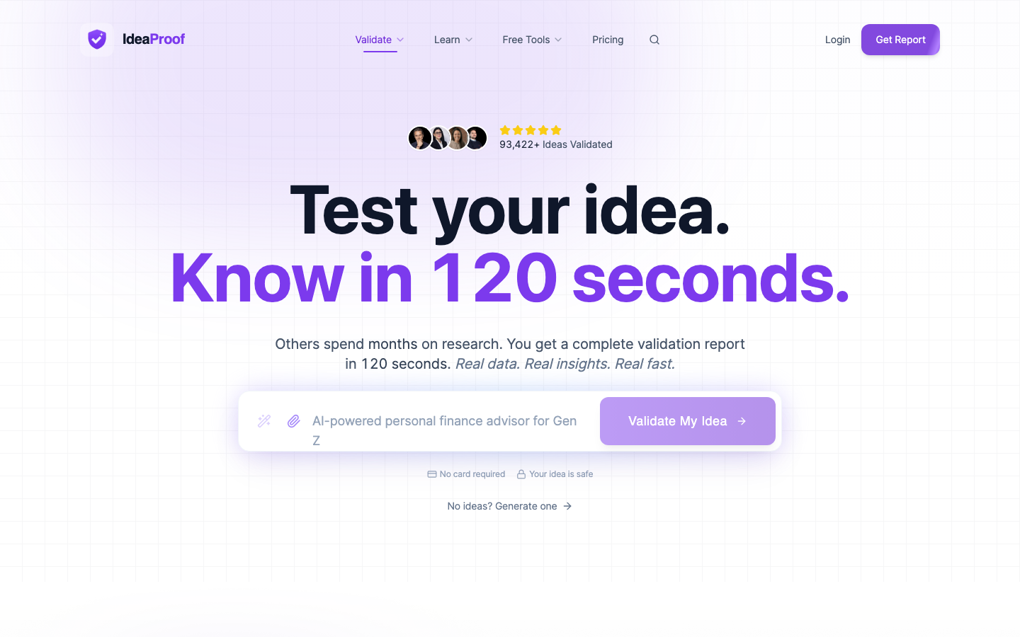 Ideaproof screenshot