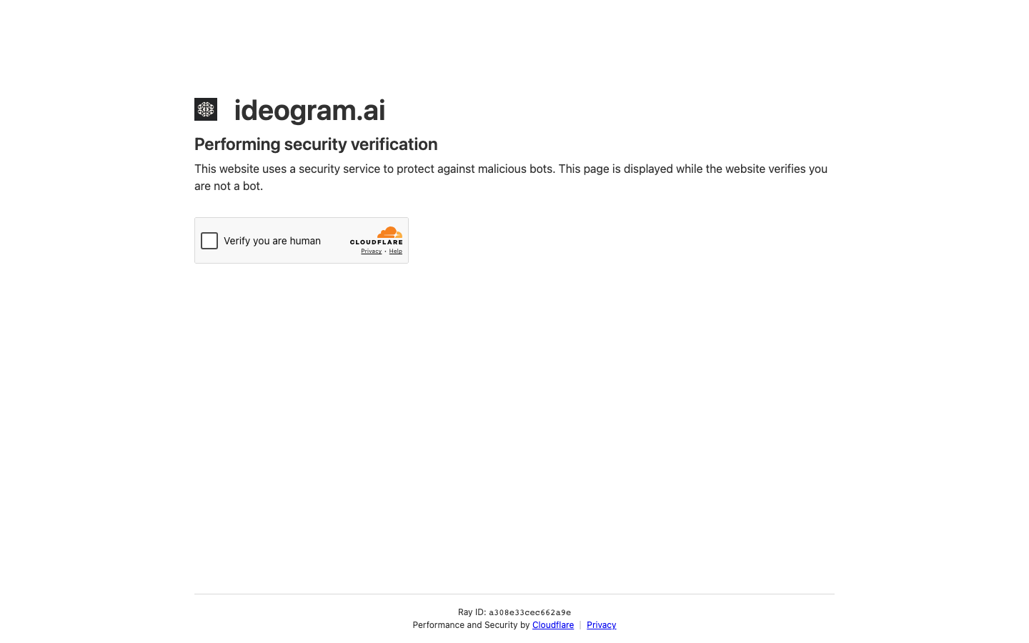 Ideogram homepage