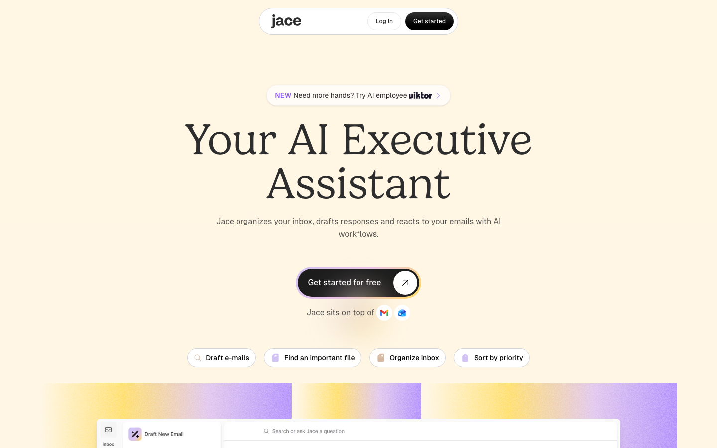 Jace homepage