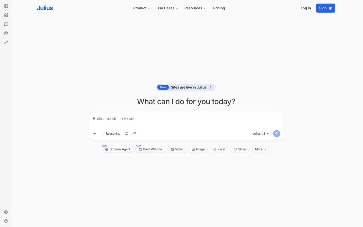 Julius homepage