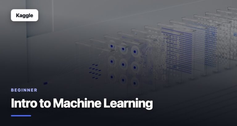Intro to Machine Learning