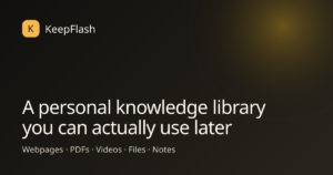 Keepflash logo