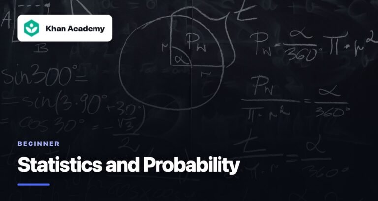Statistics and Probability