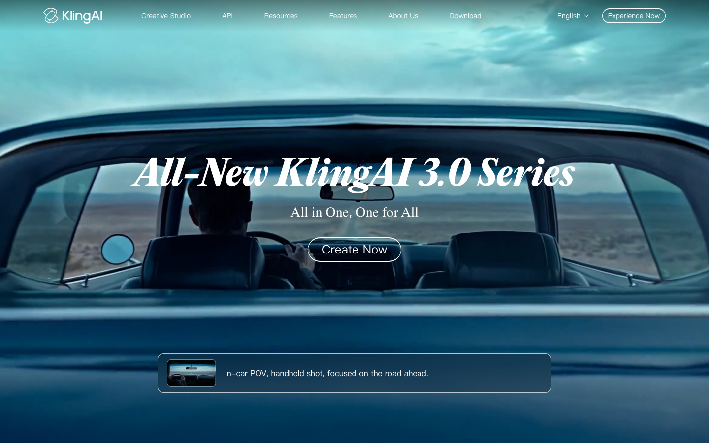 Kling Ai screenshot