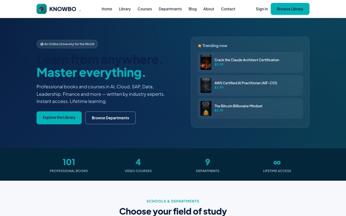 Knowbo homepage