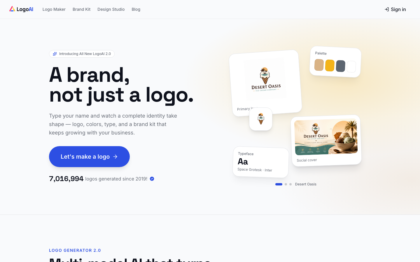 Logoai screenshot