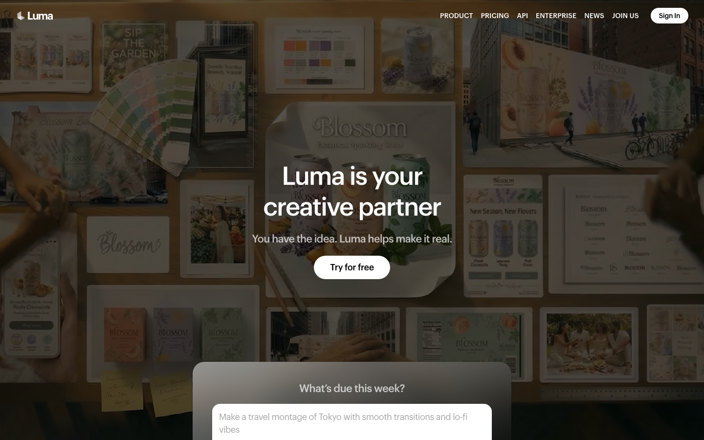 Luma AI screenshot