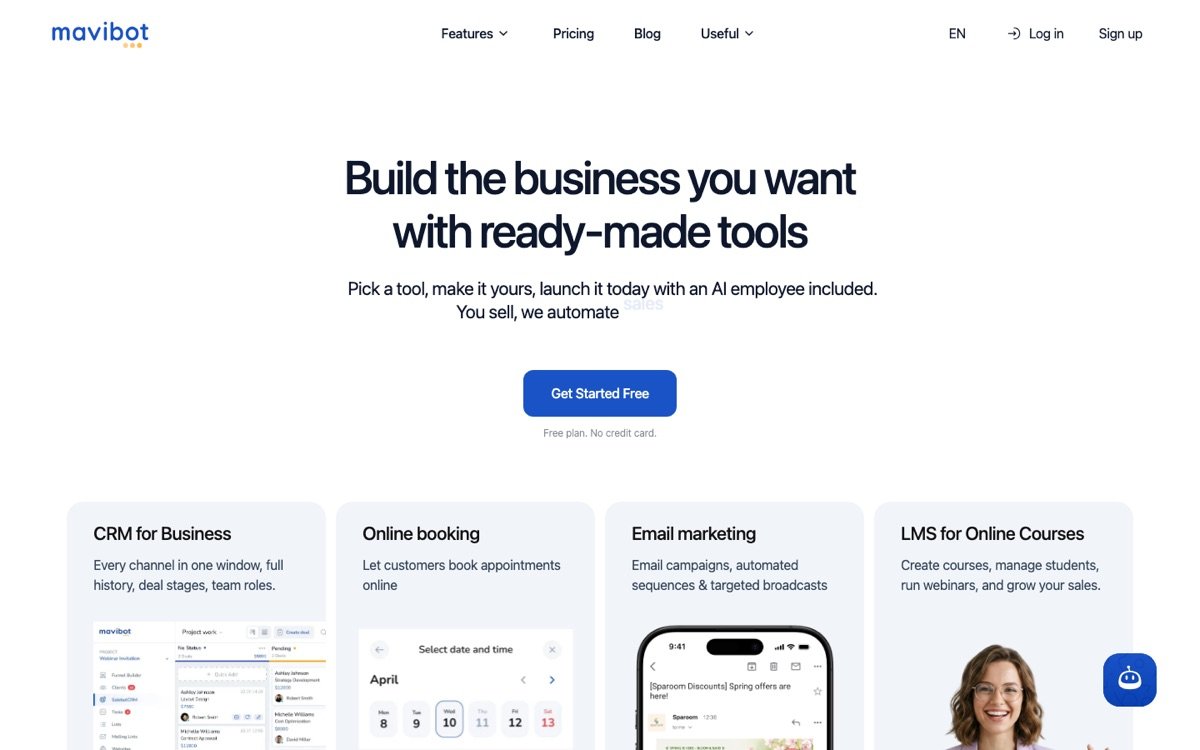 Mavibot homepage