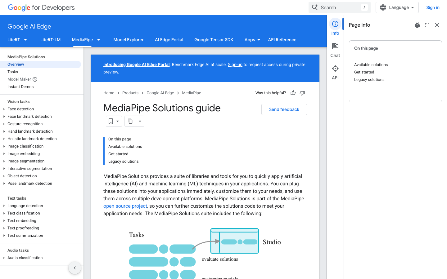 MediaPipe screenshot