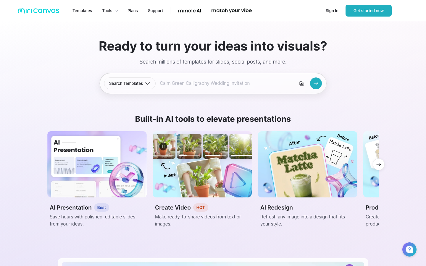 Miricanvas screenshot