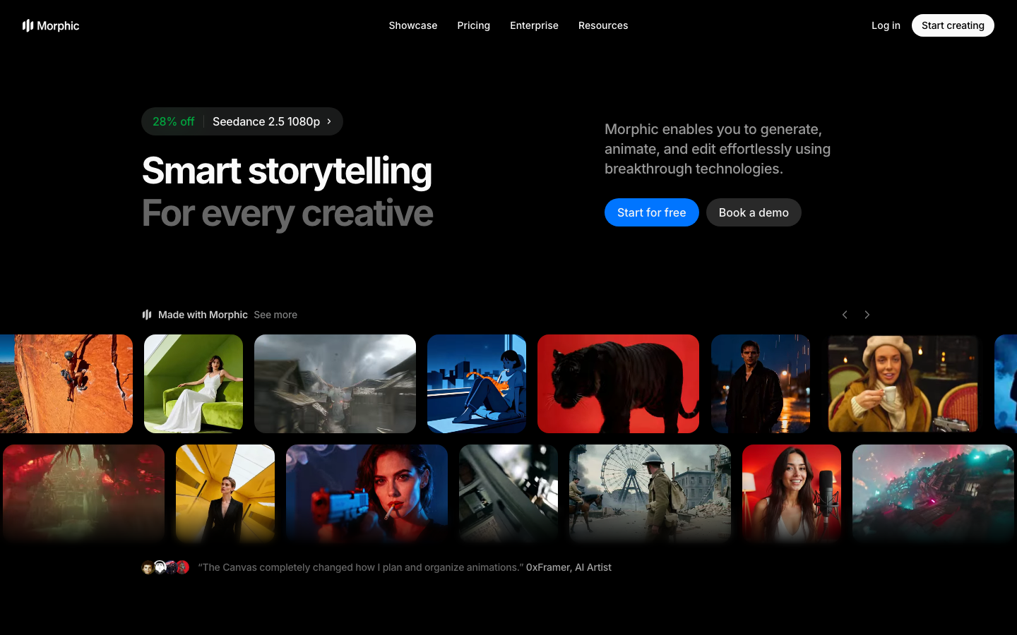 Morphic screenshot