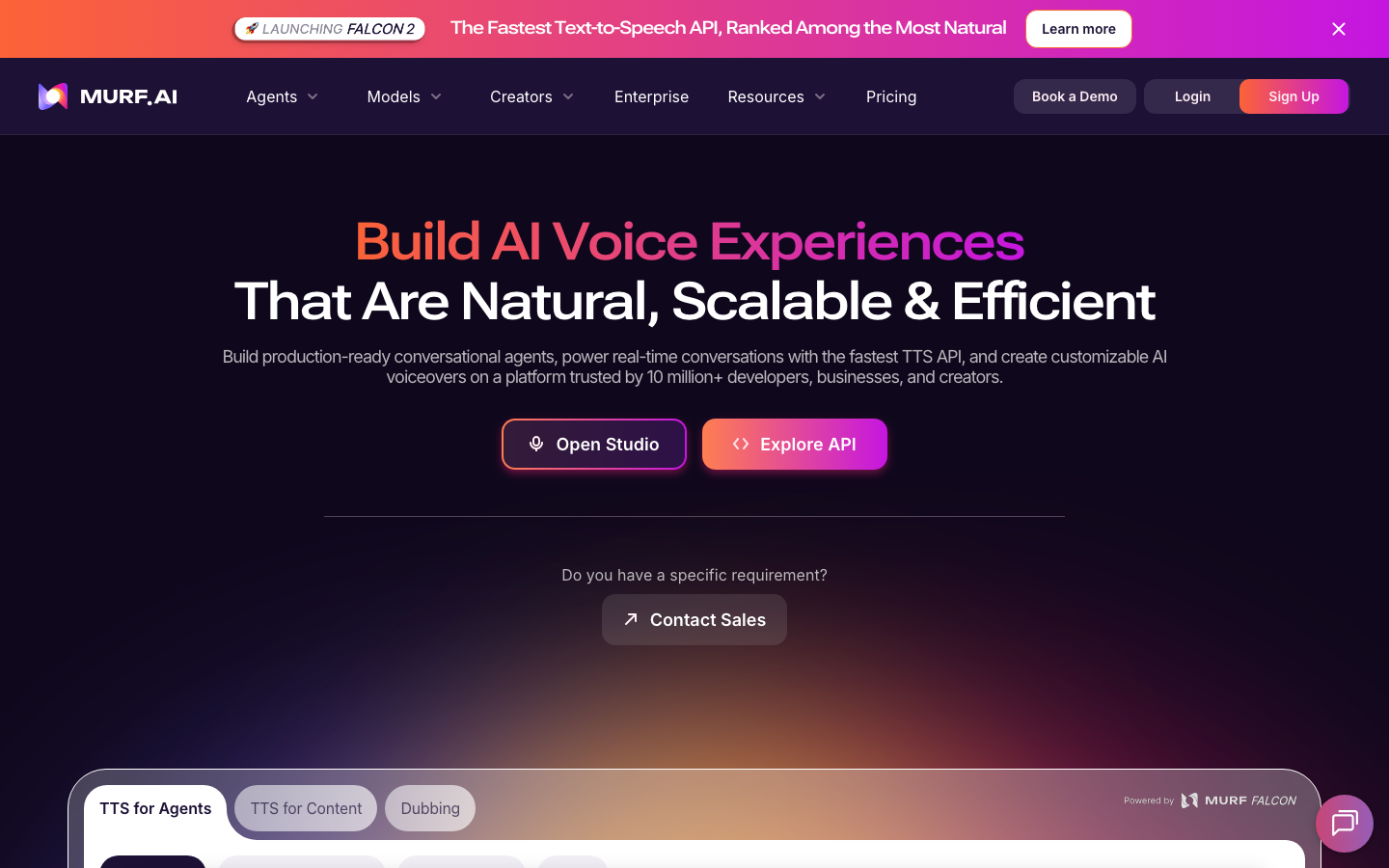 Murf AI screenshot