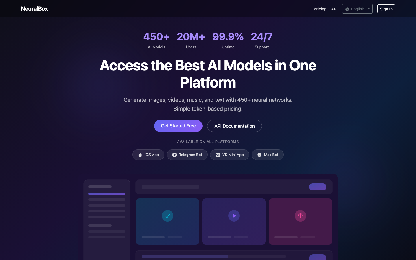 Neuralbox screenshot