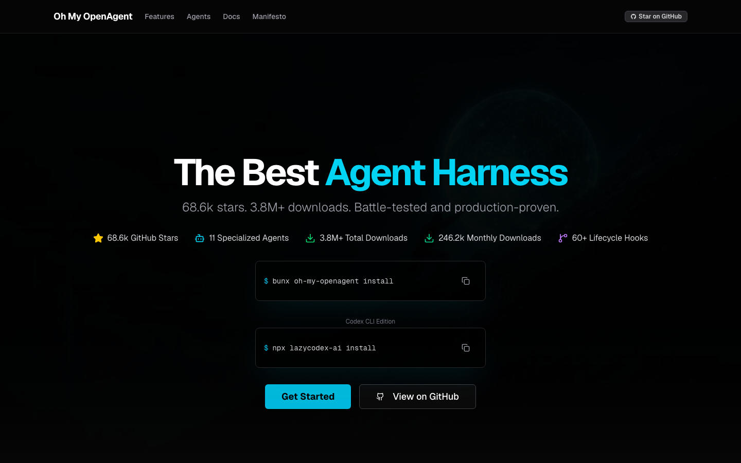 Oh My OpenAgent screenshot