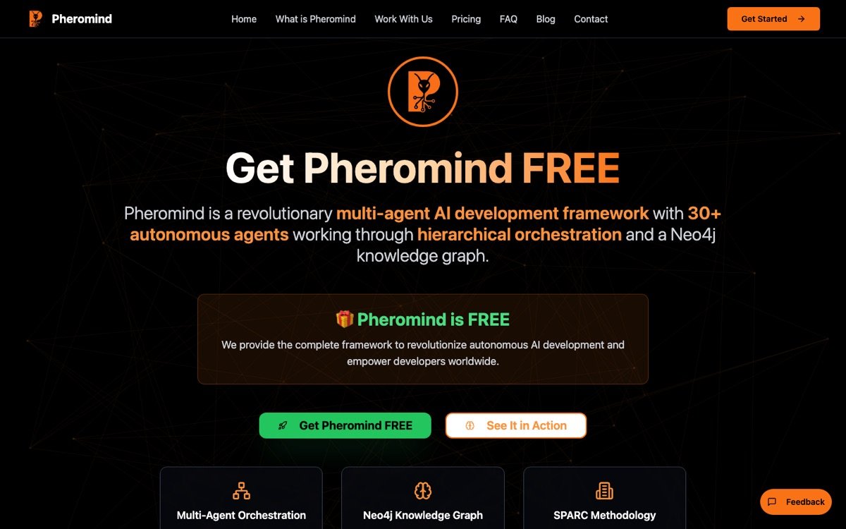 Pheromind homepage