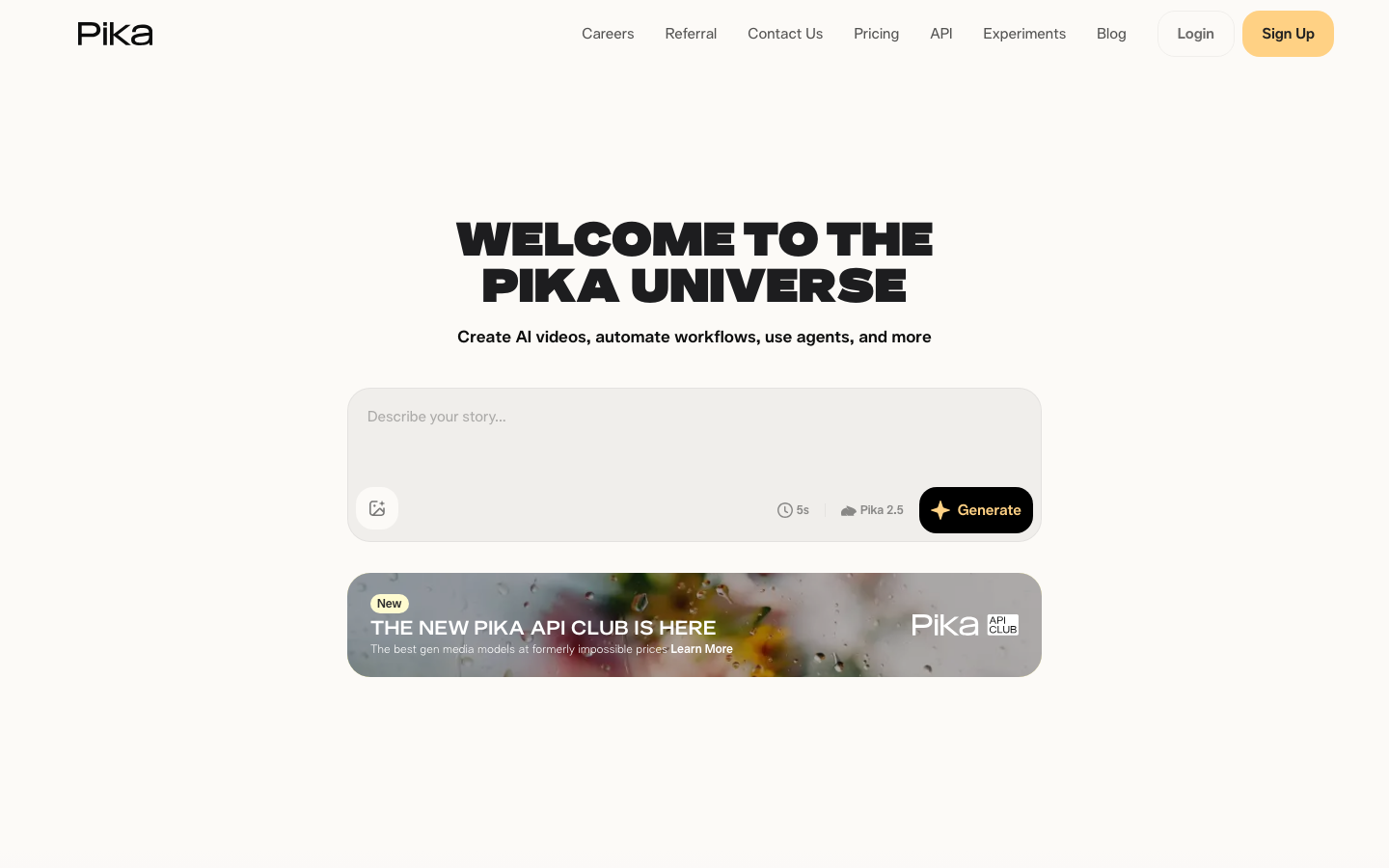 Pika screenshot