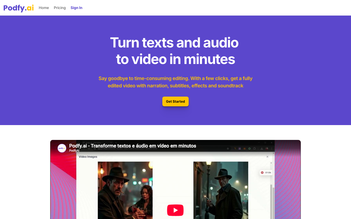 Podfy Ai screenshot