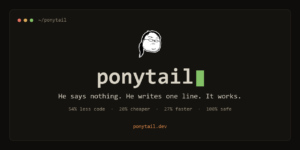 Ponytail logo
