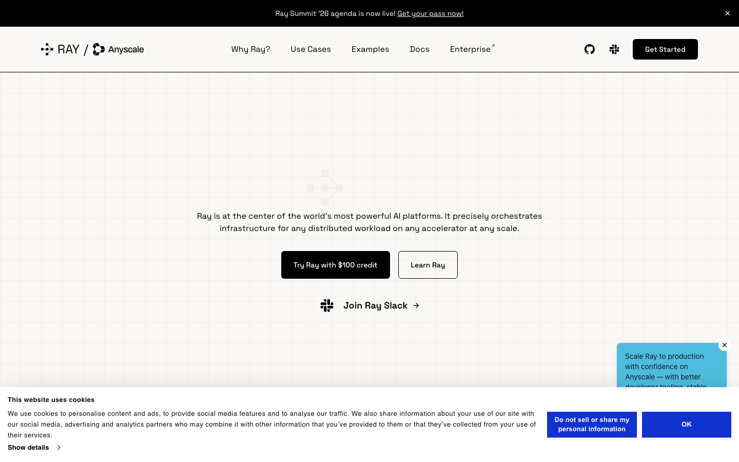 Ray homepage