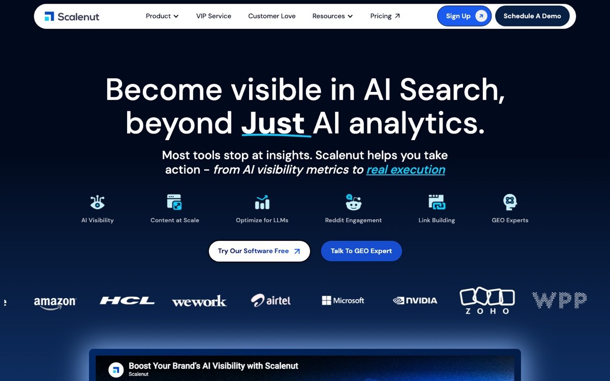 Scalenut homepage