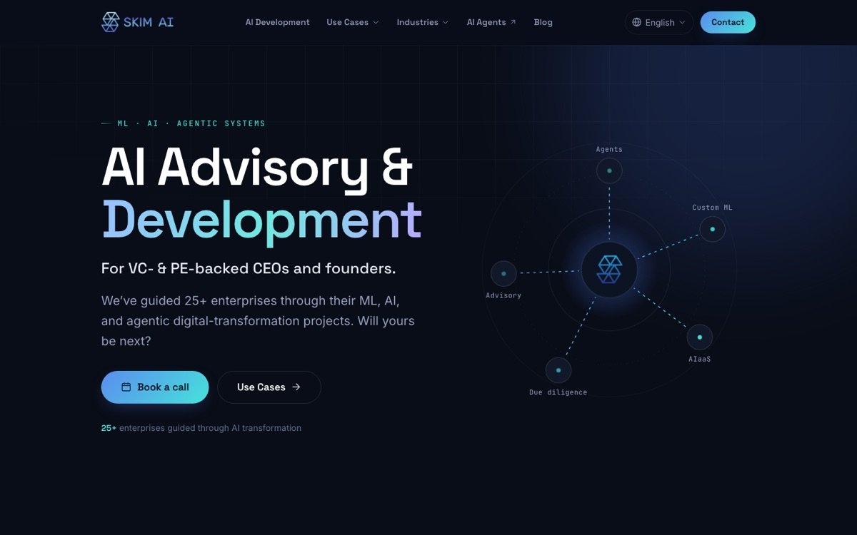 Skimai homepage