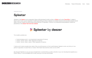Spleeter logo