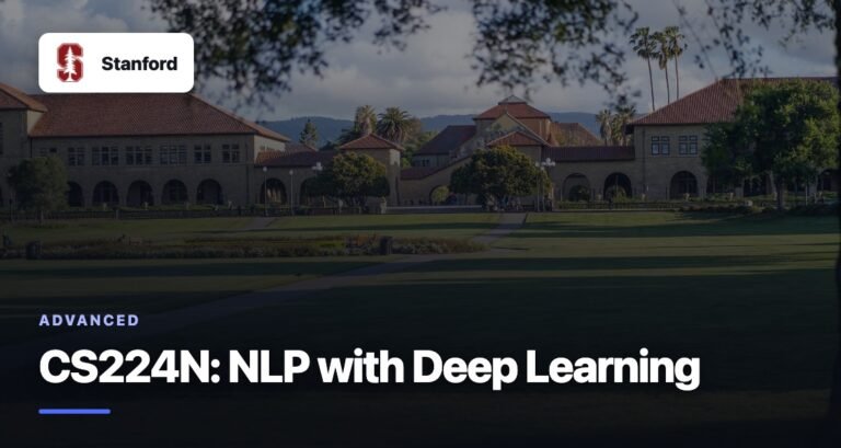 CS224N: NLP with Deep Learning