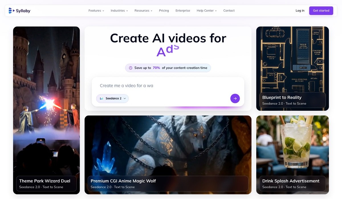Syllaby homepage