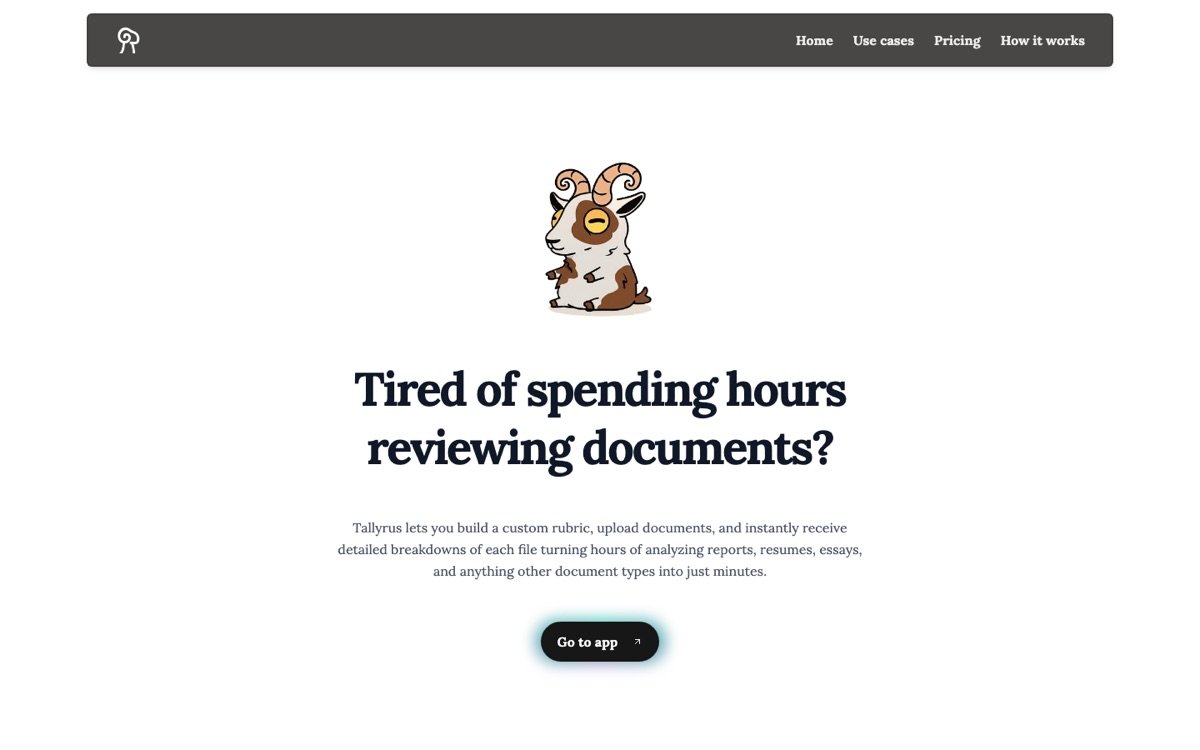 Tallyrus homepage