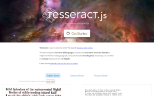 tesseract.js logo