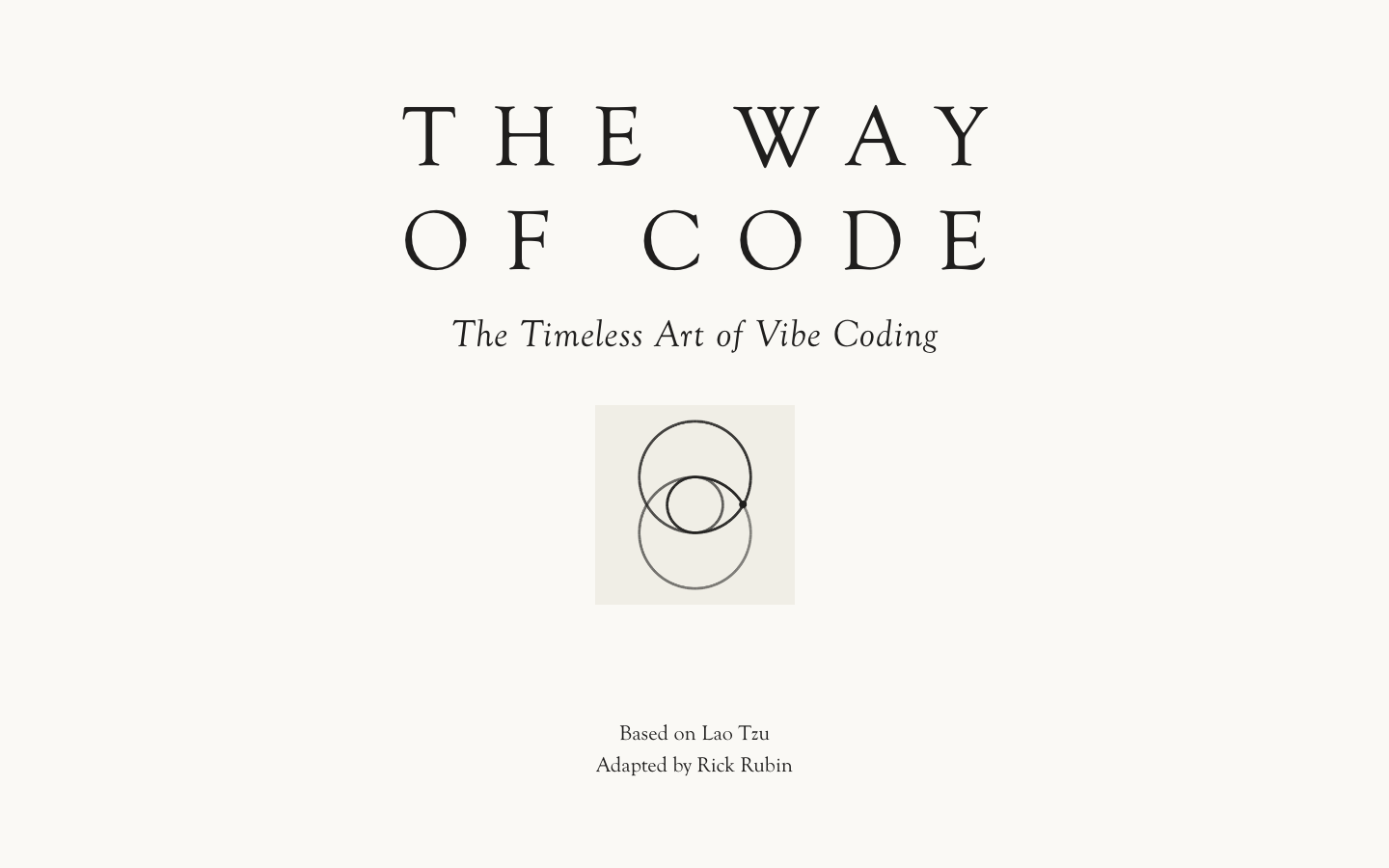 The Way Of Code screenshot