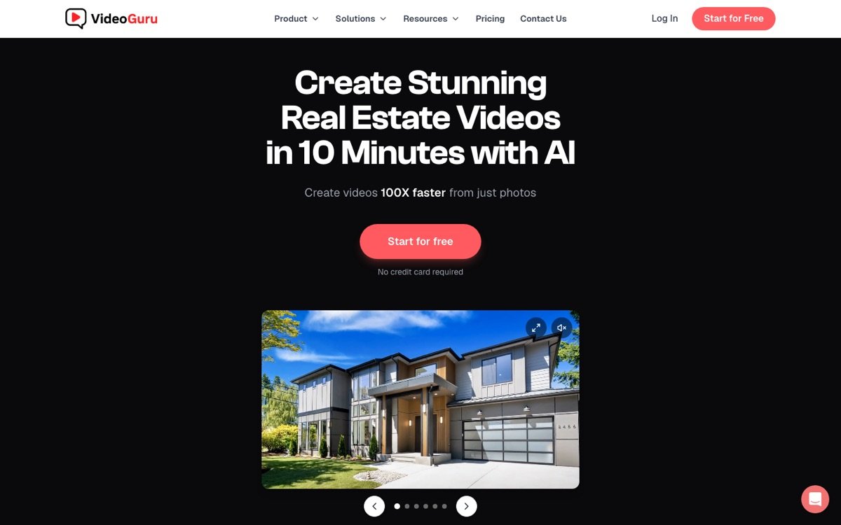 Videoguru homepage